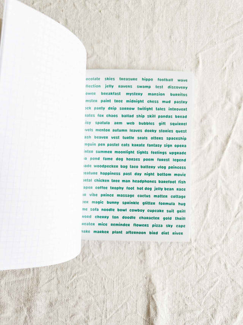 Livre - Stickers Poetry