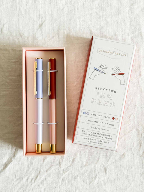 Lot 2 stylos Lavender & Blush