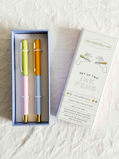 Lot 2 stylos - Lilac & Cornflower