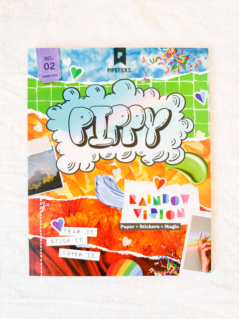 Magazine Collage Vision Rainbow