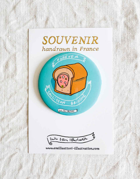 Magnet Saucisson brioché