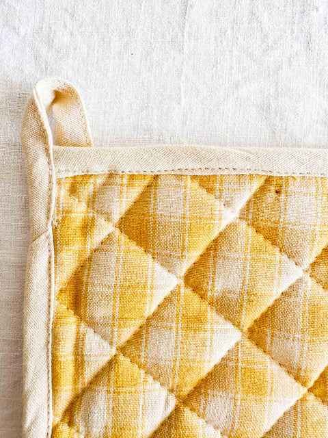 Manique Vichy Jaune