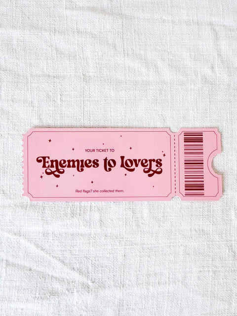 Marque pages Ticket
