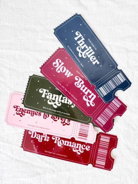 Marque pages Ticket