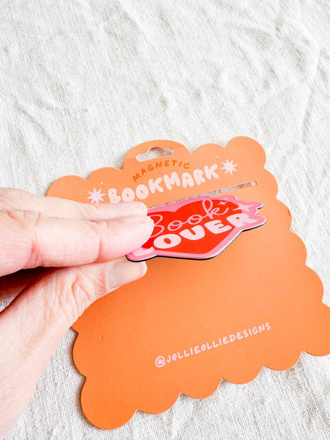 Marque page aimanté Book lover