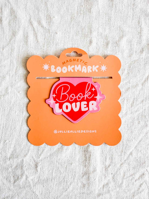 Marque page aimanté Book lover