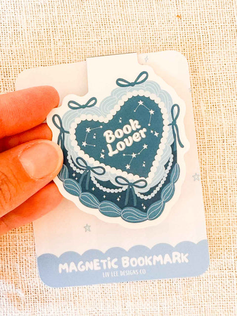 Marque page magnétique Book lover