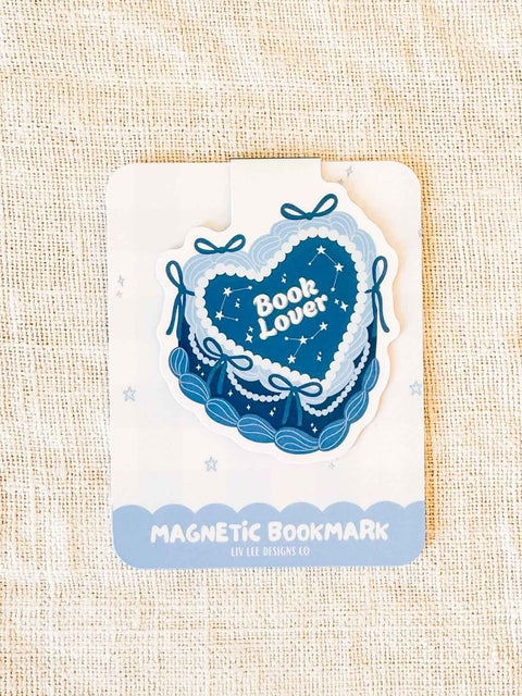 Marque page magnétique Book lover