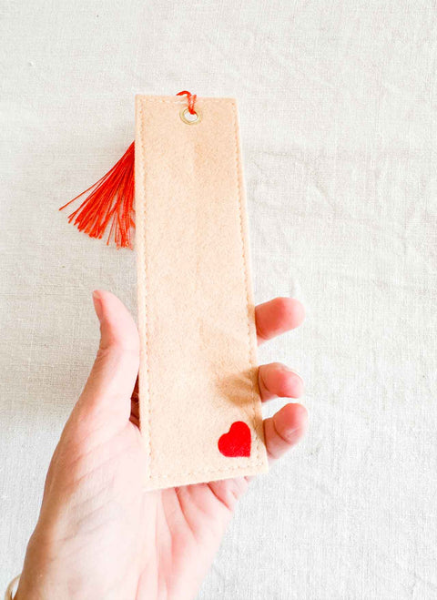 Marque page Feutrine - Hello Pumpkin