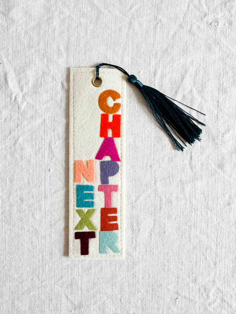 Marque page Feutrine - Next chapter  2