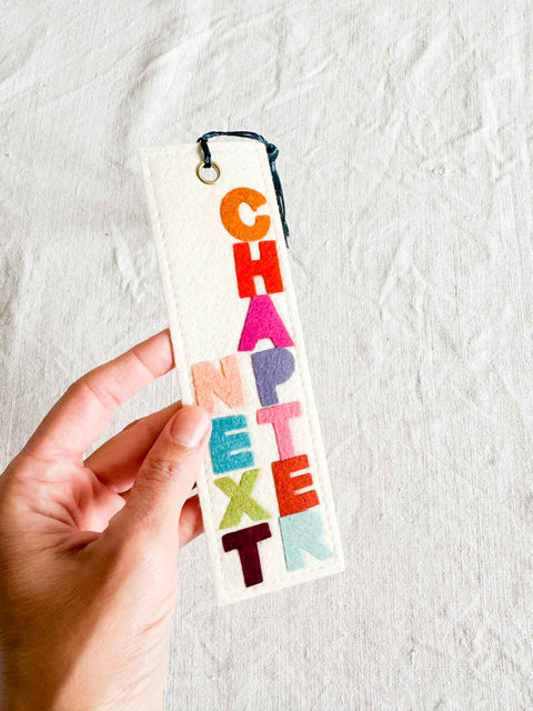 Marque page Feutrine - Next chapter  2