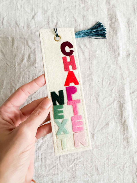 Marque page Feutrine - Next chapter