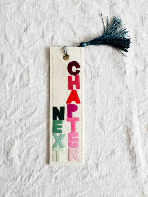 Marque page Feutrine - Next chapter