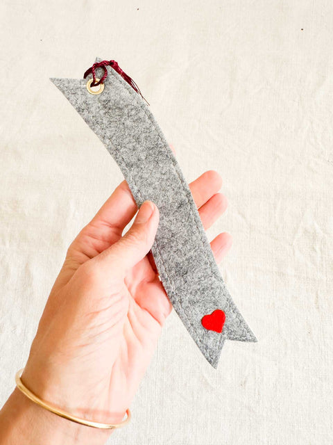 Marque page Feutrine - Spooky