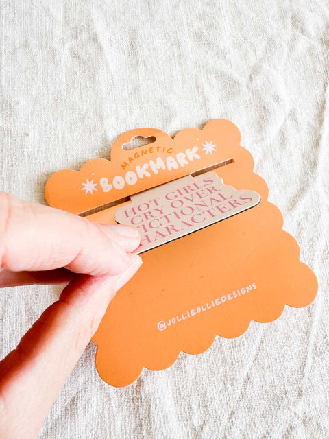 Marque page aimanté Hot girl cry