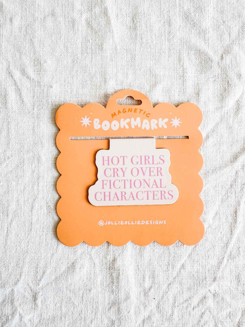 Marque page aimanté Hot girl cry