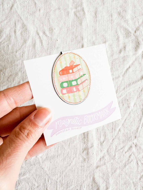 Marque page magnétique - Book for christmas