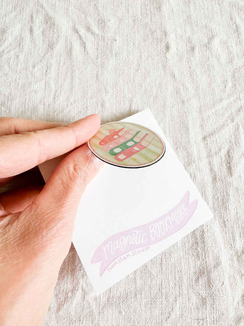 Marque page magnétique - Book for christmas