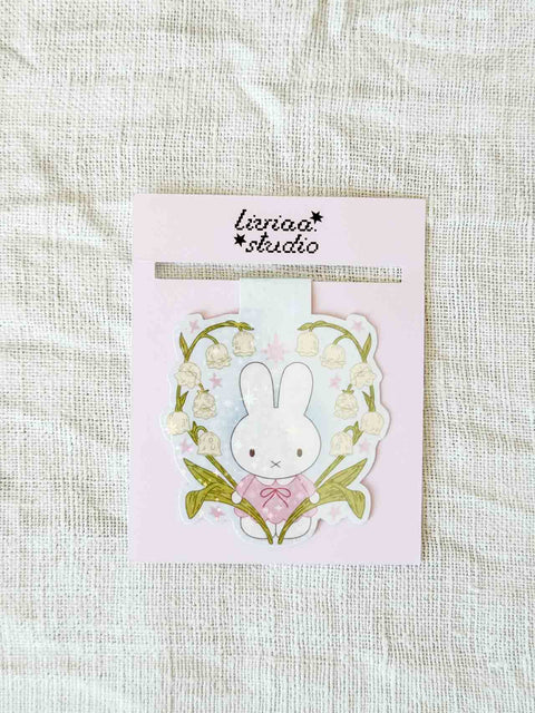 Marques pages magnétiques Miffy printemps