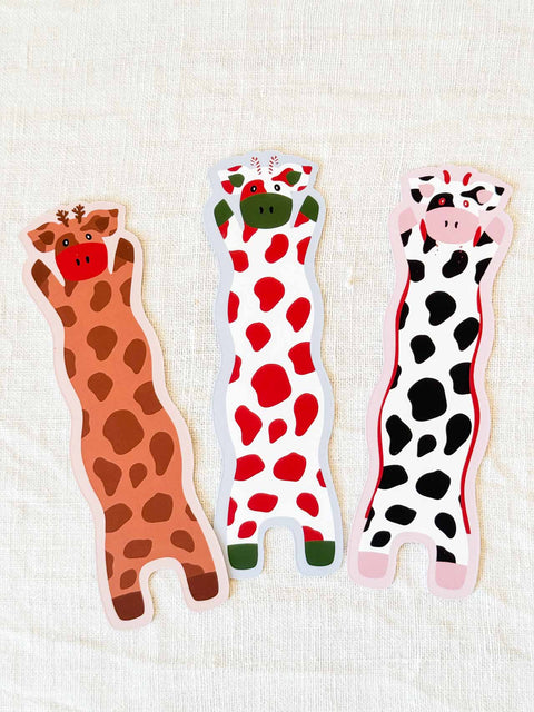 Marque page vache