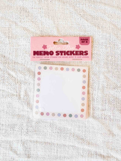 Memo stickers