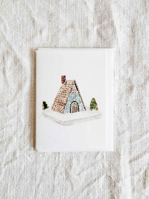 Mini carte Chalet pain d'épices