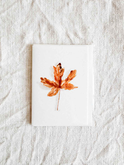 Mini carte Feuille d'érable