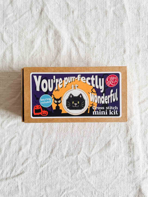 Mini kit porte-clé à broder Animaux