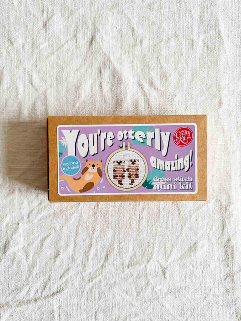 Mini kit porte-clé à broder Animaux