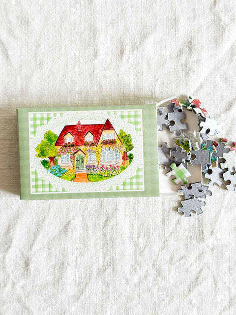 Mini puzzle - Cottage anglais
