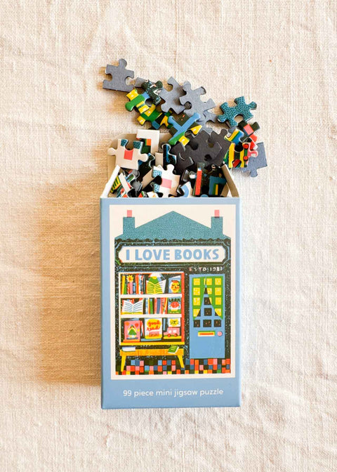 Mini puzzle - I love books 99p