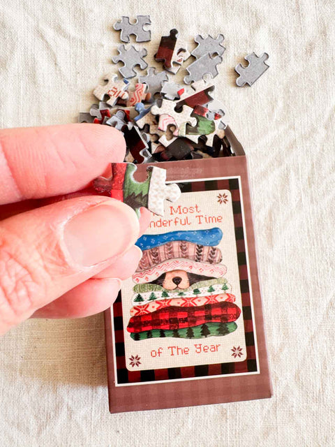 Mini puzzle 99p - Ollie Pulls de Noël