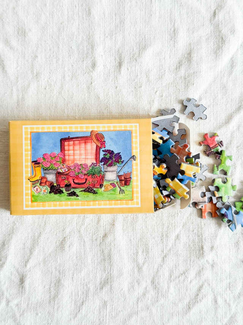 Mini puzzle - Valise de printemps