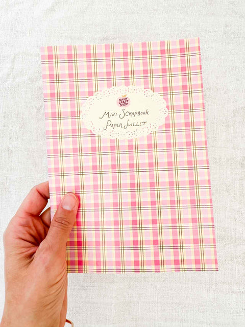 Mini Scrapbook paper Juillet