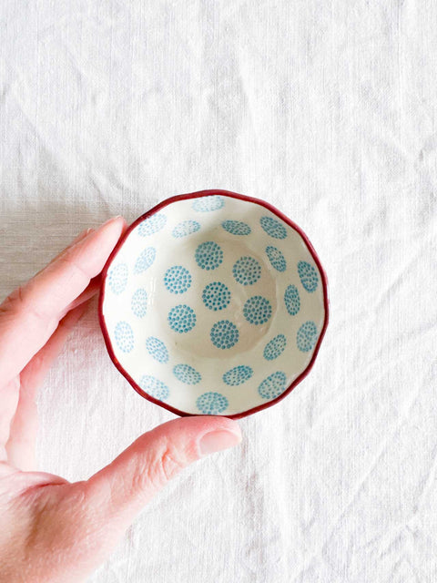 Moule à muffins Retro Bleu