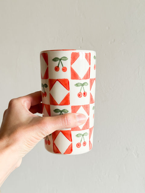 Mug Tumbler - Cerise