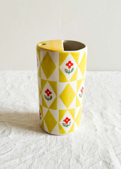 Mug Tumbler - Fleurs