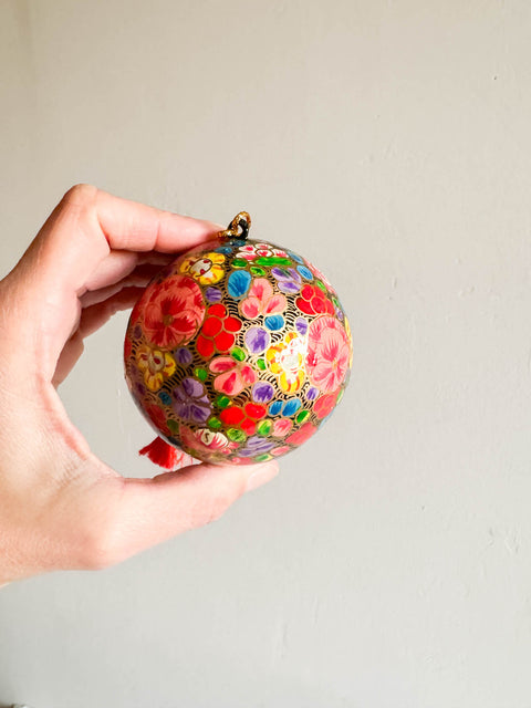 Ornement Boule Russian Rose