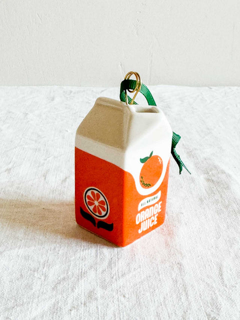 Ornement - Brique de jus d'orange