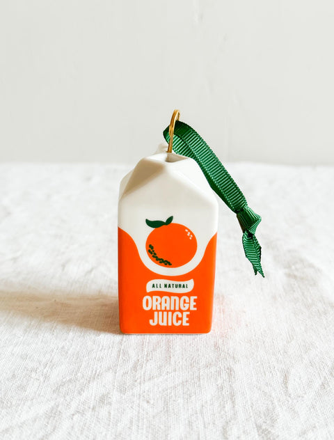 Ornement - Brique de jus d'orange