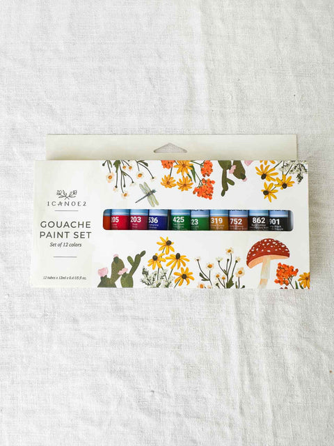 Pack 12 Gouaches
