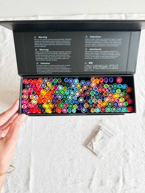 Pack 160 Feutres Fin à l'eau