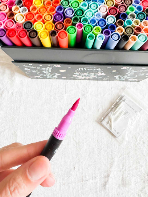 Pack 160 Feutres Fin à l'eau