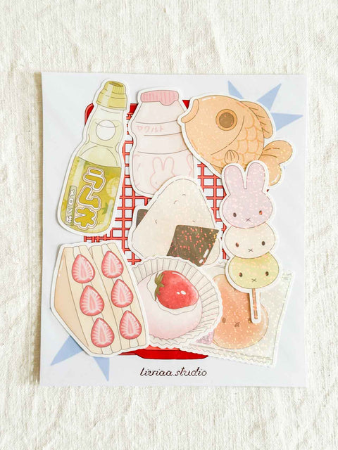 Pack Stickers - Japan food