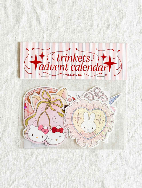 Pack Stickers - Trinket advent calendar