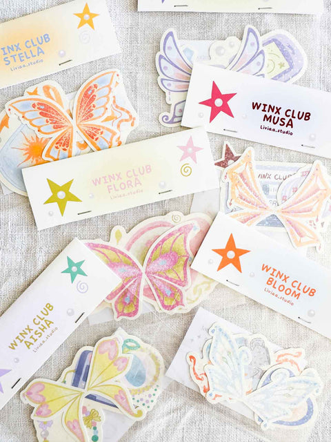 Pack de sticker - Winx club
