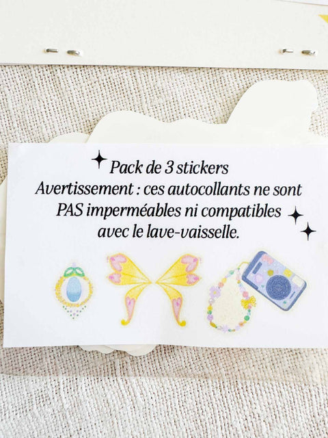 Pack de sticker - Winx club
