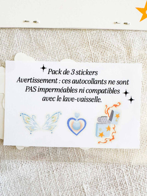 Pack de sticker - Winx club