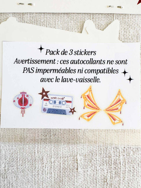 Pack de sticker - Winx club