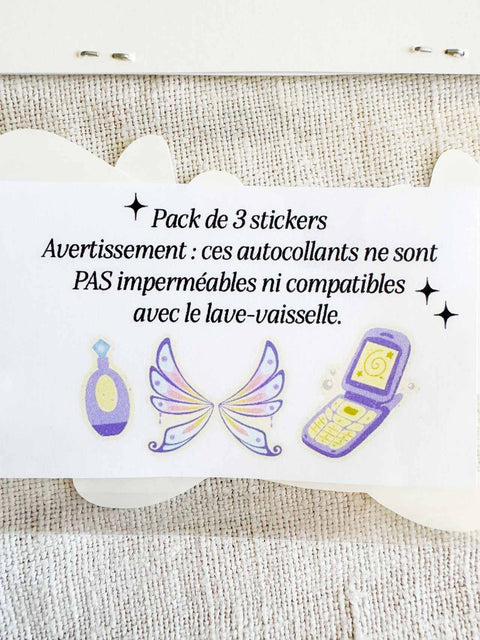 Pack de sticker - Winx club